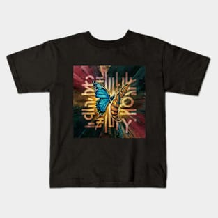 Butterfly's Metemorphosis Kids T-Shirt